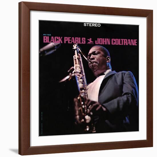 John Coltrane - Black Pearls-null-Framed Art Print