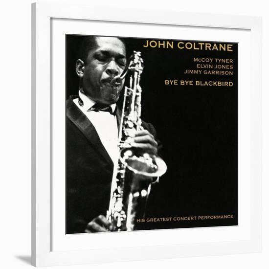 John Coltrane - Bye Bye Blackbird-null-Framed Art Print