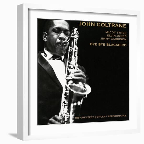 John Coltrane - Bye Bye Blackbird-null-Framed Art Print