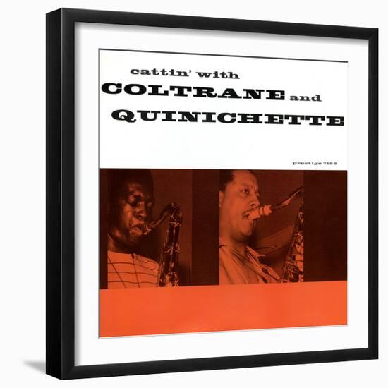 John Coltrane - Cattin' with Coltrane and Quinichette-null-Framed Art Print