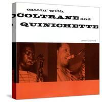 John Coltrane - Cattin' with Coltrane and Quinichette-null-Stretched Canvas