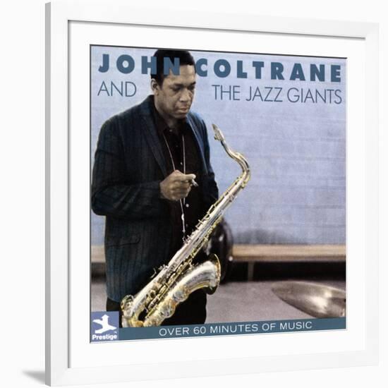 John Coltrane - John Coltrane and the Jazz Giants-null-Framed Art Print