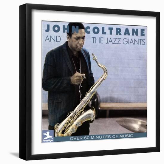 John Coltrane - John Coltrane and the Jazz Giants-null-Framed Art Print