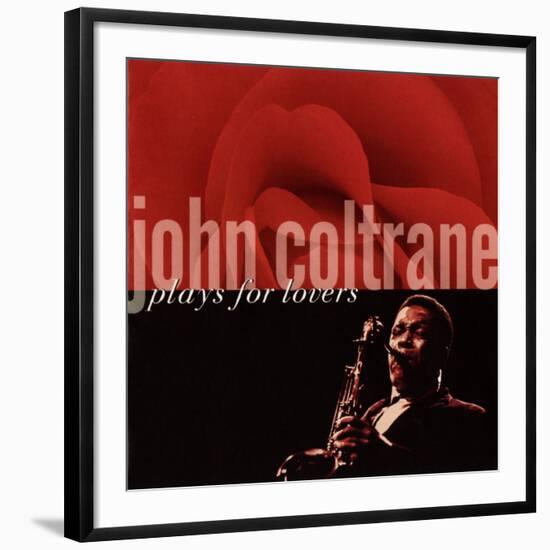 John Coltrane - John Coltrane Plays For Lovers-null-Framed Art Print