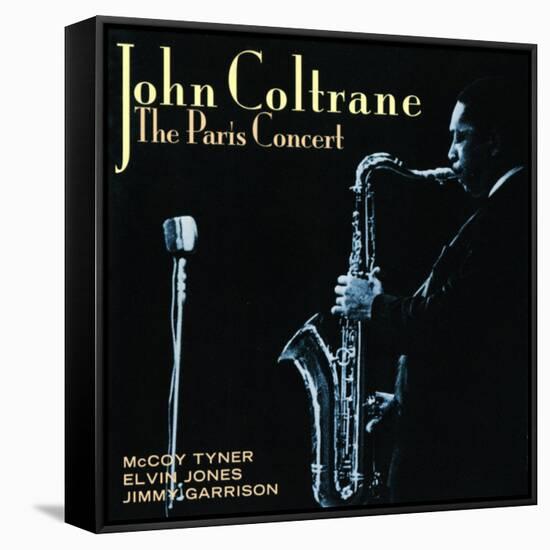 John Coltrane - The Paris Concert-null-Framed Stretched Canvas