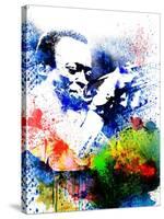 John Coltrane Watercolor-Jack Hunter-Stretched Canvas