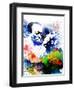 John Coltrane Watercolor-Jack Hunter-Framed Art Print