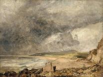 Study of Cumulus Clouds, 1822 (Oil on Paper Laid Down on Panel)-John Constable-Giclee Print