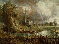La Baie de Weymouth à l'approche de l'orage-John Constable-Giclee Print