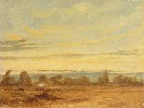 A Park Glade: View of Dedham Church-John Constable-Giclee Print