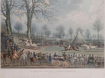 The St. Albans Grand Steeple Chase, March 8th 1832, the Winning Post, 1838-John Corbet Anderson-Framed Stretched Canvas