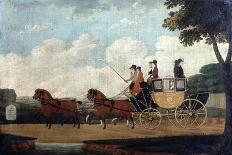 The Royal Mail Coach, Chelmsford to London, 1799-John Cordrey-Giclee Print