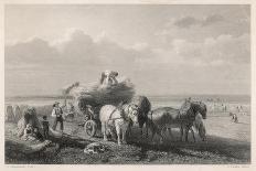 Loading the Hay Cart-John Cousen-Art Print