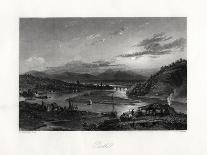 The Junction of the Ottawa and St Lawrence Rivers, Canada, 1842-John Cousen-Giclee Print
