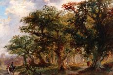 'A Wooded Lane', c1790-John Crome-Framed Giclee Print