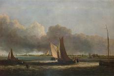 Yarmouth Jetty-John Crome-Stretched Canvas