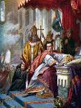 The Coronation of William the Conqueror-John Cross-Giclee Print