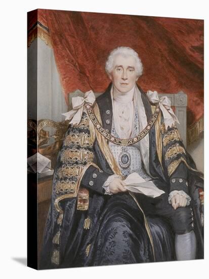 John Crowder, Lord Mayor of London, C1829-William Charles Ross-Stretched Canvas