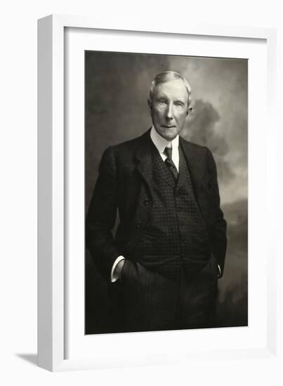 John D. Rockefeller Snr (1839-1937)-American Photographer-Framed Photographic Print