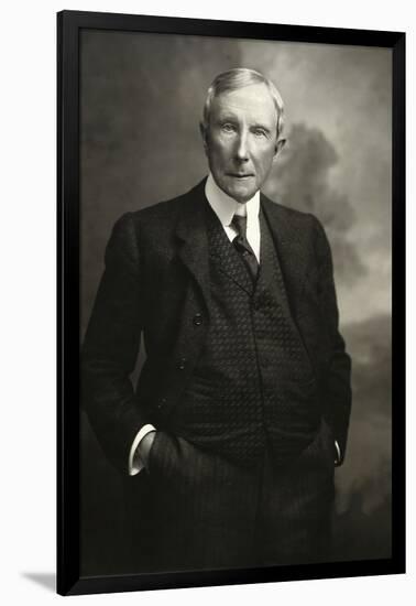 John D. Rockefeller Snr (1839-1937)-American Photographer-Framed Photographic Print