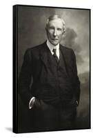 John D. Rockefeller Snr (1839-1937)-American Photographer-Framed Stretched Canvas