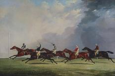 The Finish for the Ascot Cup, 1842-John Dalby of York-Framed Giclee Print