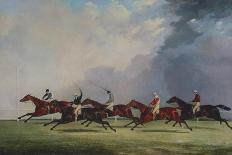 The Finish for the Ascot Cup, 1842-John Dalby of York-Stretched Canvas