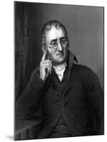 John Dalton, English Chemist, C1860-null-Mounted Giclee Print