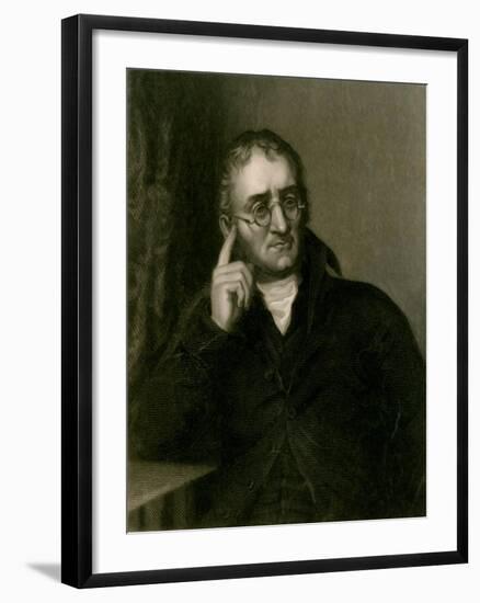 John Dalton, English Chemist-Science Source-Framed Giclee Print