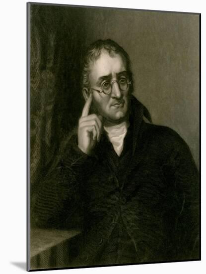 John Dalton, English Chemist-Science Source-Mounted Giclee Print