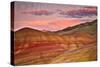 John Day Fossil Beds, Oregon-Lantern Press-Stretched Canvas
