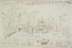 Cottage at East Bergholt-John De Critz The Elder-Stretched Canvas