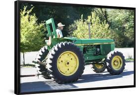 John Deere 2940 Tractor Photo Art Print Poster-null-Framed Poster