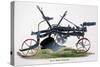 John Deere's Riding Plow-null-Stretched Canvas