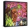 John Demaio Tiki 001-Rock Demarco-Framed Stretched Canvas