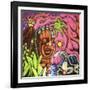 John Demaio Tiki 001-Rock Demarco-Framed Giclee Print