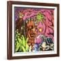 John Demaio Tiki 001-Rock Demarco-Framed Giclee Print