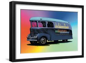 John Dickinson Schneider Truck-null-Framed Art Print