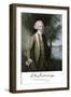 John Dickinson, with His Autograph-null-Framed Giclee Print