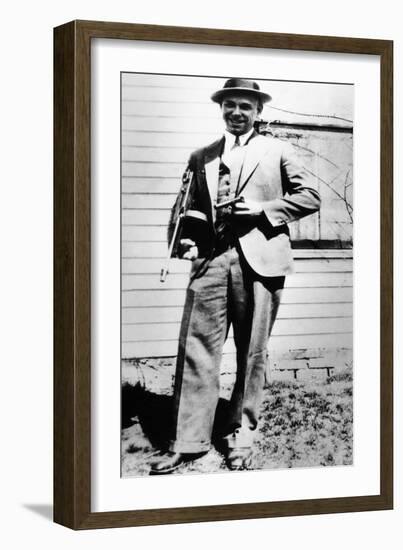 John Dillinger (1903-1934)-null-Framed Giclee Print