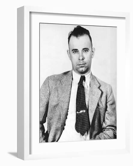 John Dillinger (1903-1934)-null-Framed Giclee Print