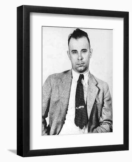 John Dillinger (1903-1934)-null-Framed Premium Giclee Print