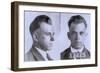 John Dillinger Mugshot, Ca. 1925-null-Framed Photo