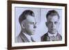 John Dillinger Mugshot, Ca. 1925-null-Framed Photo