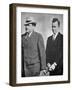 John Dillinger under Arrest in January 1934 (B/W Photo)-American Photographer-Framed Giclee Print