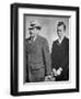 John Dillinger under Arrest in January 1934 (B/W Photo)-American Photographer-Framed Premium Giclee Print