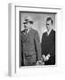 John Dillinger under Arrest in January 1934 (B/W Photo)-American Photographer-Framed Premium Giclee Print