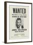 John Dillinger Wanted Poster-null-Framed Giclee Print