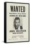 John Dillinger Wanted Poster-null-Framed Stretched Canvas