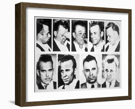 John Dillinger-null-Framed Giclee Print